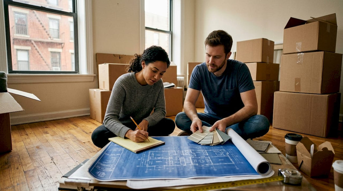 Couple planning upgrade in NYC apartment