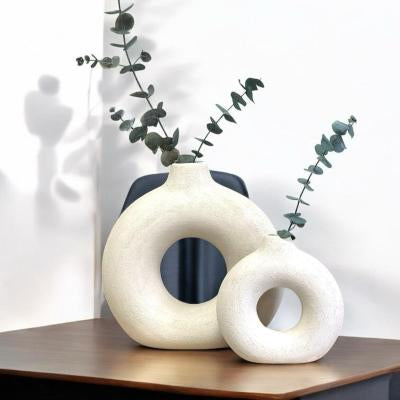 Biscuit Vase Frosted Particle Flower Arranging Device