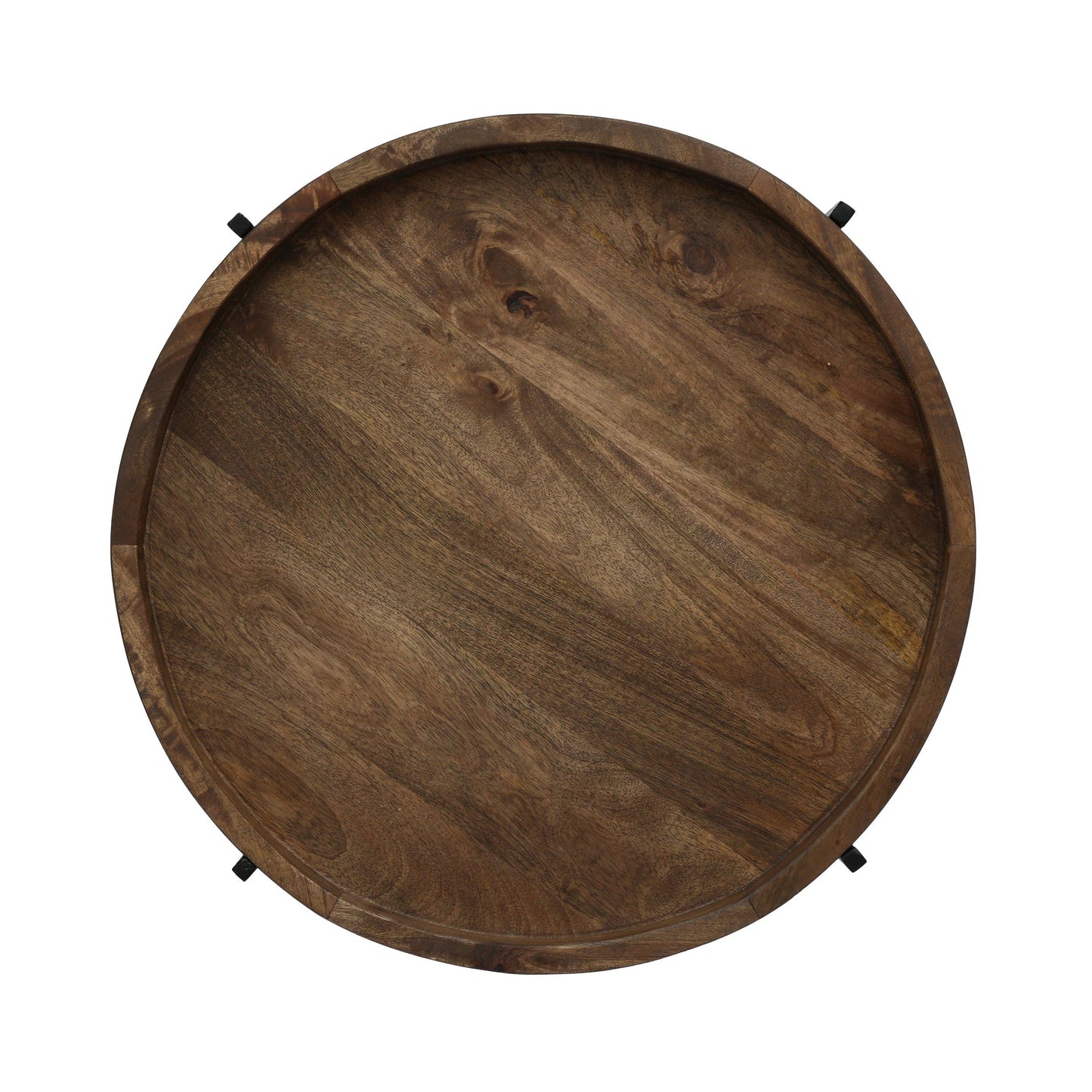 Industrial Round Side Table For Living Room and Lounge