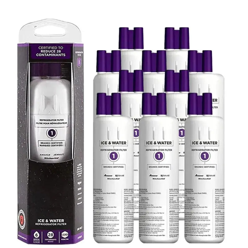 Refrigerator Water  Purifier Filter  Replacement EDR1JASD1, W10295INO 0A, 9081, Filter 1, EDR1RXD1,P8RFWB2L, P4RFWB ,DROP1 Svirsonfilter