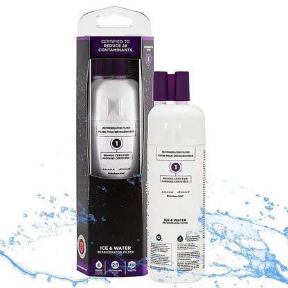 Refrigerator Water  Purifier Filter  Replacement EDR1JASD1, W10295INO 0A, 9081, Filter 1, EDR1RXD1,P8RFWB2L, P4RFWB ,DROP1 Svirsonfilter