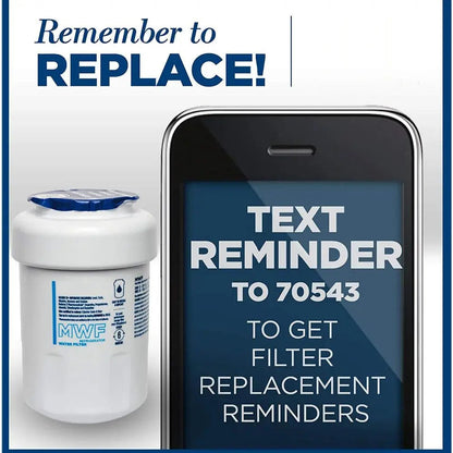 Replace General Electric New GE  MWF , MWFP , MWFA, GWF,HDX FMG-1 Refrigerator Water  Purifier Filter Element Svirsonfilter