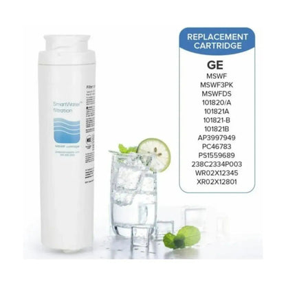 Activated Carbon  Ge MSWF Refrigerator Water Filter Replacement For 101820A、101821B、 AP3997949、MSWF3PK、MSWFDS、PS1559689、 CF12 Svirsonfilter