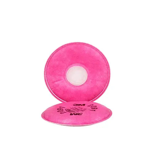 3M Particulate Filter 2091, P100, Pink 3M