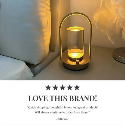 Wooden Mushroom Lamps | Touch Control Lamp | Rechargeable