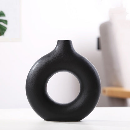 Biscuit Vase Frosted Particle Flower Arranging Device